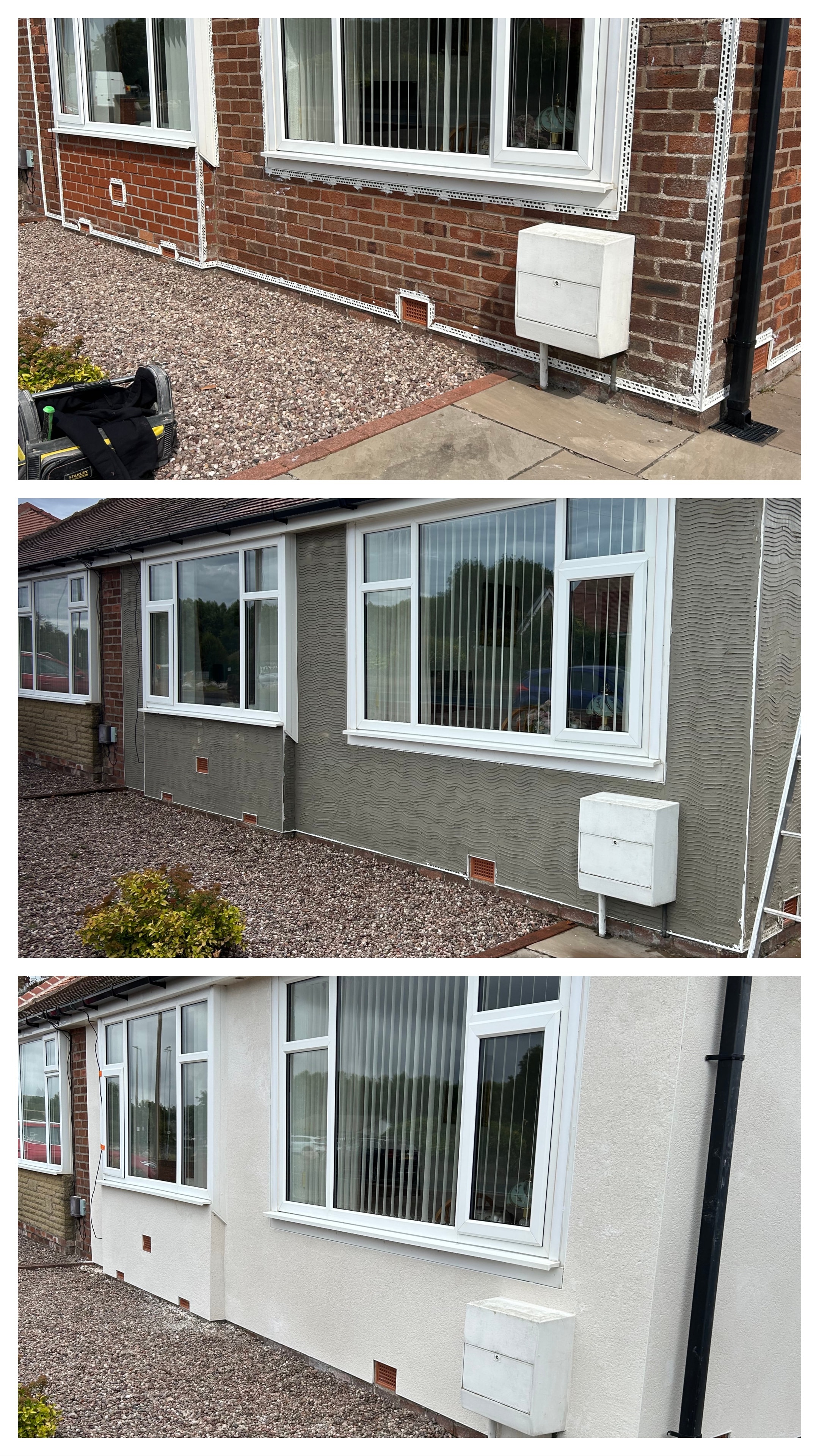 Exterior renovation