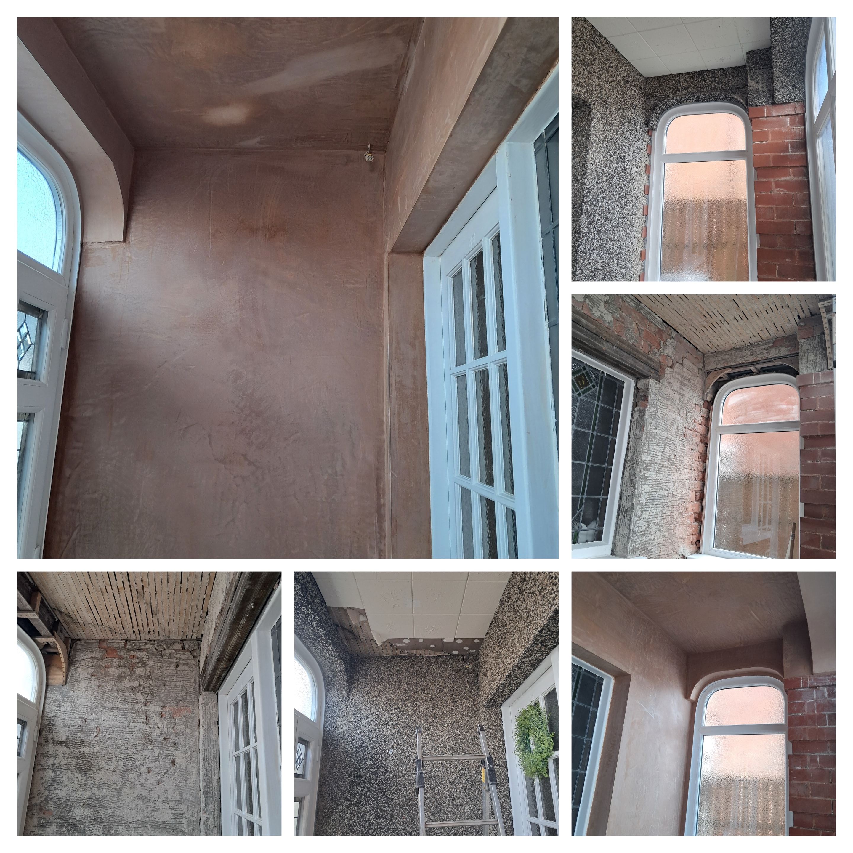 Plastering transformation
